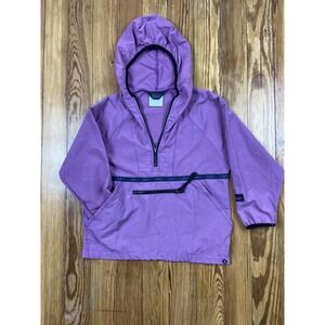 rei vintage kids Hooded anorak pullover purple size XS Outdoors‎